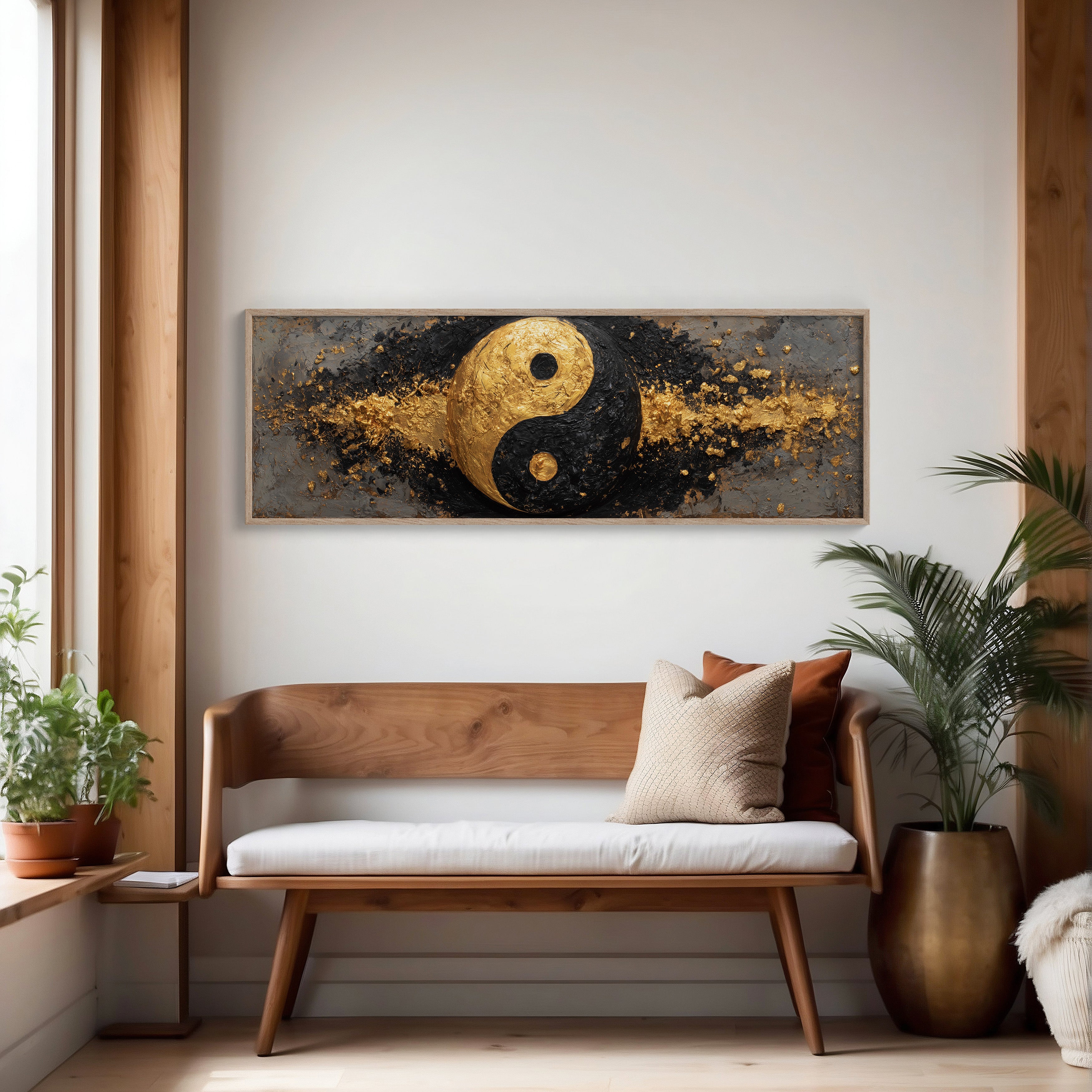 Golden Yin Yang Balance