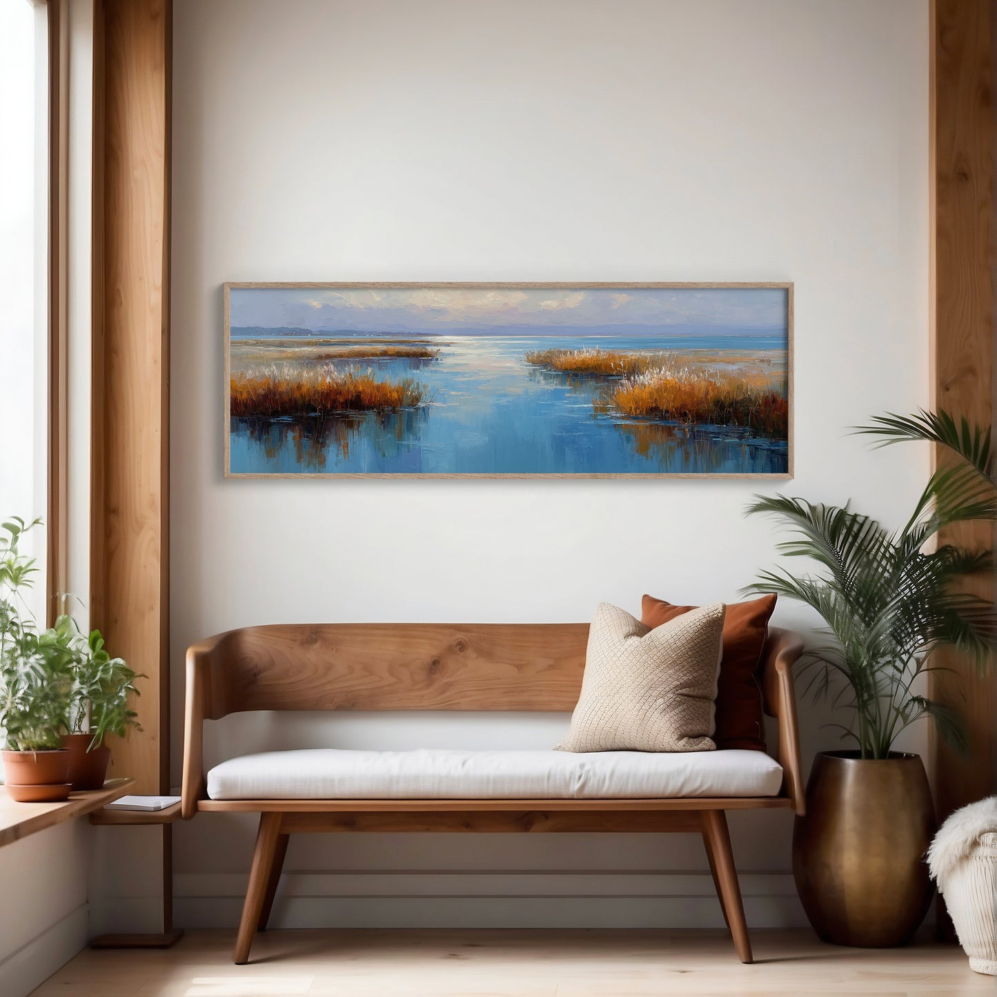 Golden Reeds by Quiet Waters