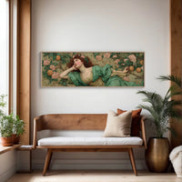 Romantic Art Nouveau Garden Muse