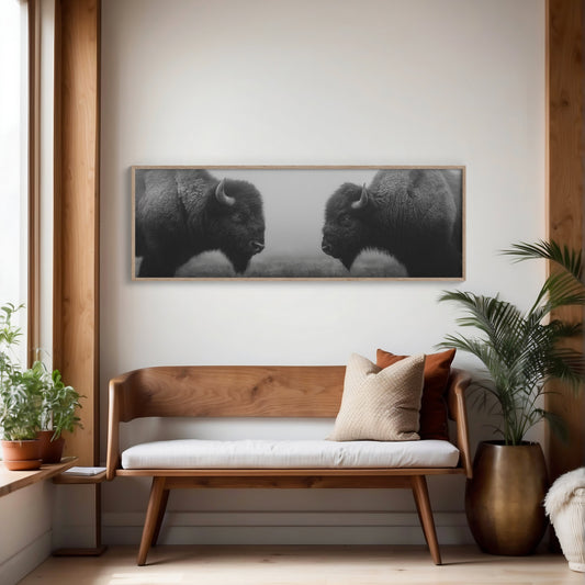 Silent Strength Of The American Bison