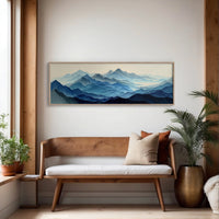 Layers Of Blue Mountain Horizons