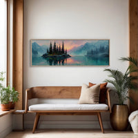 Island Pines at Quiet Daybreak