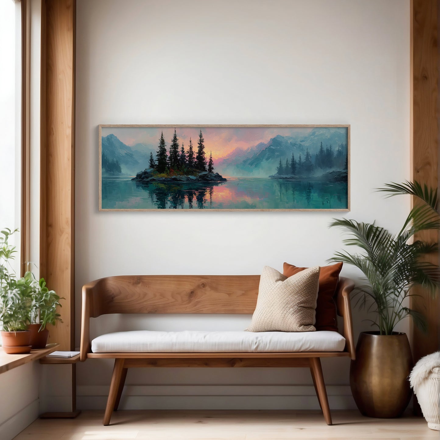 Island Pines at Quiet Daybreak