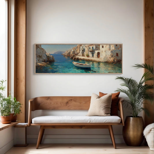 Quiet Boat in a Coastal Cove