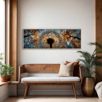 Dandelion Halo In Autumn Light