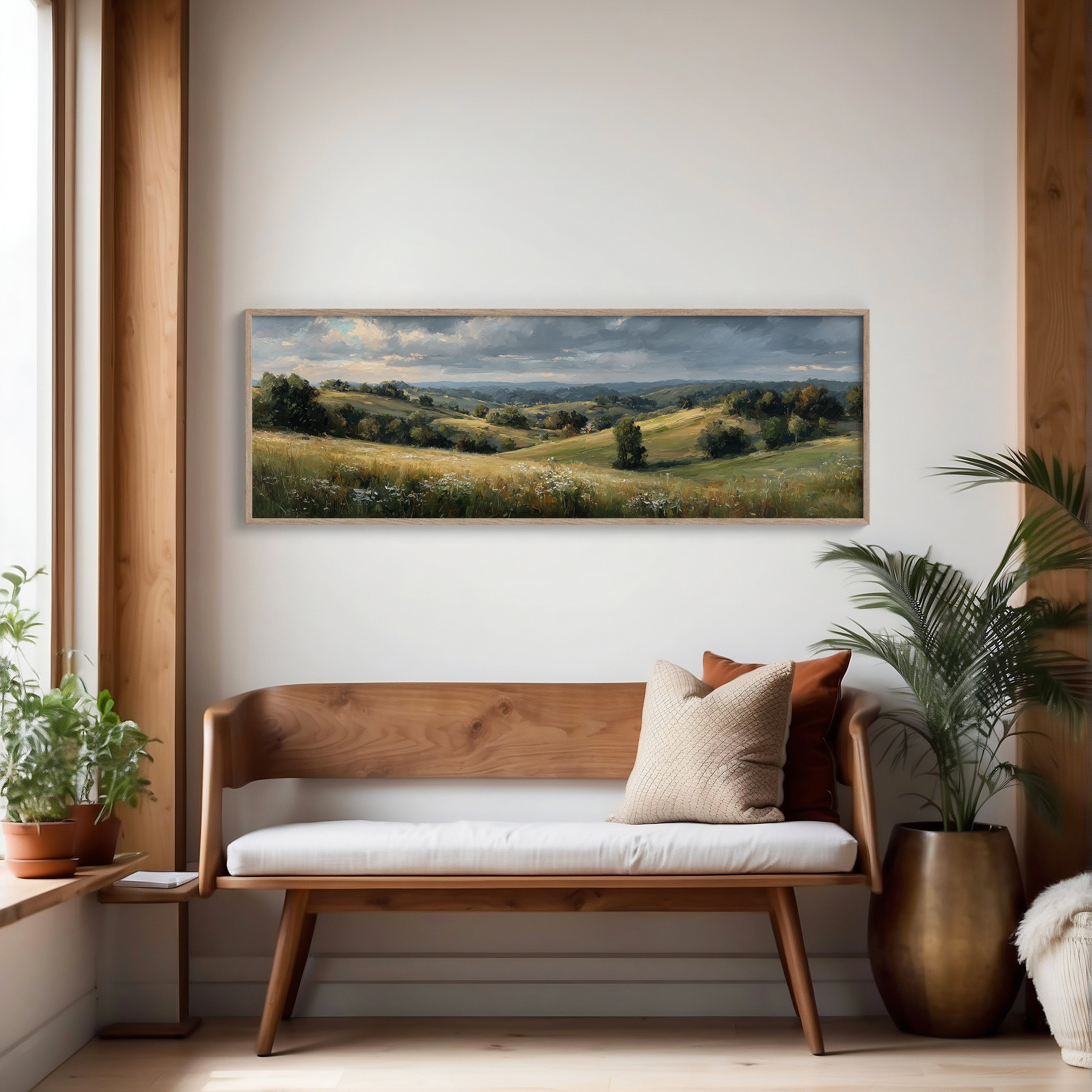 Golden Fields Beyond The Hills