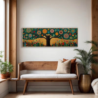 Mandala Tree Of Colorful Harmony