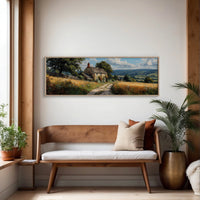 The Cottage Beyond The Wheat
