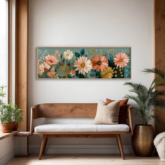 Garden Of Soft Wild Blooms