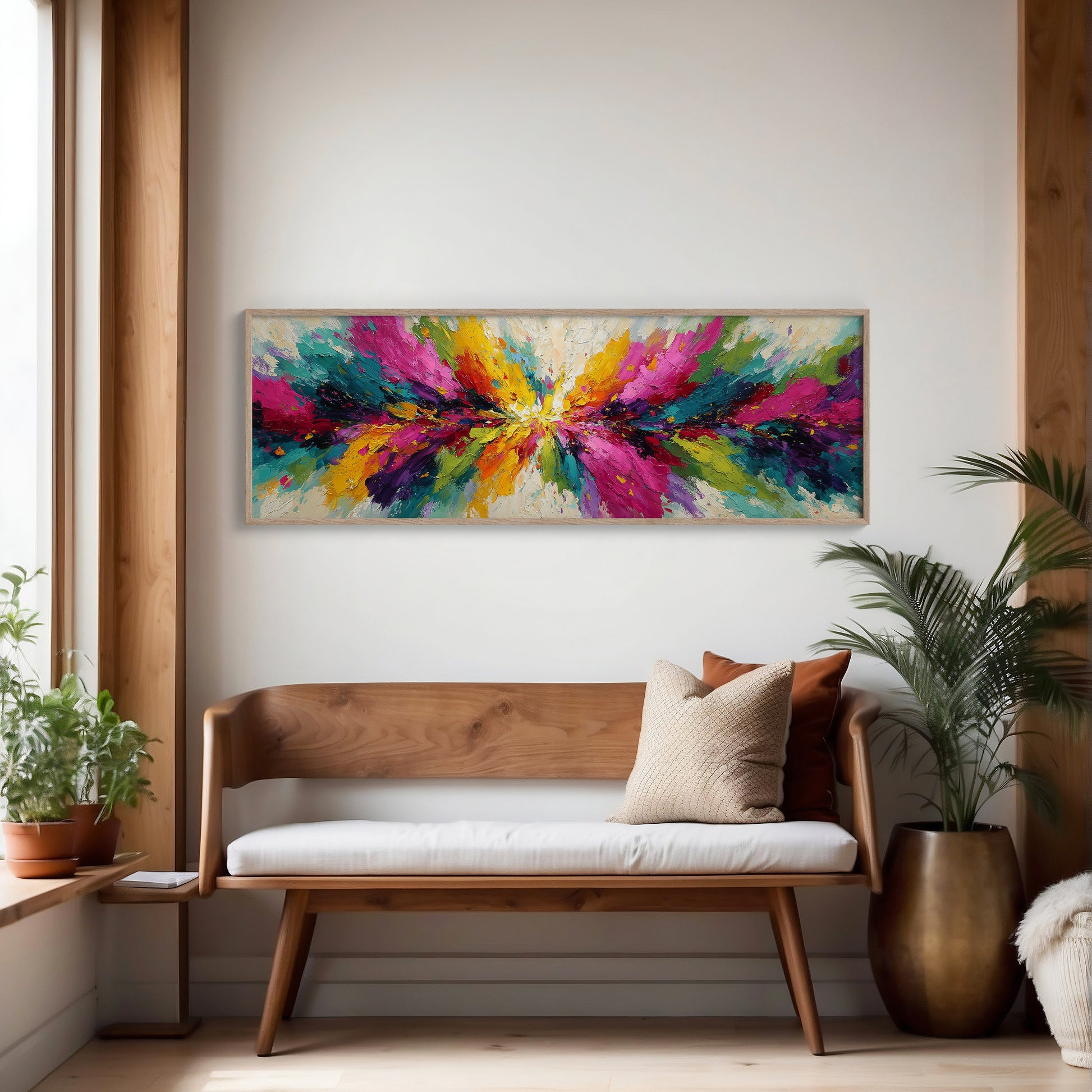Explosion Of Color And Motion