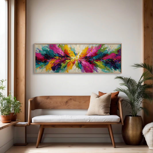 Explosion Of Color And Motion