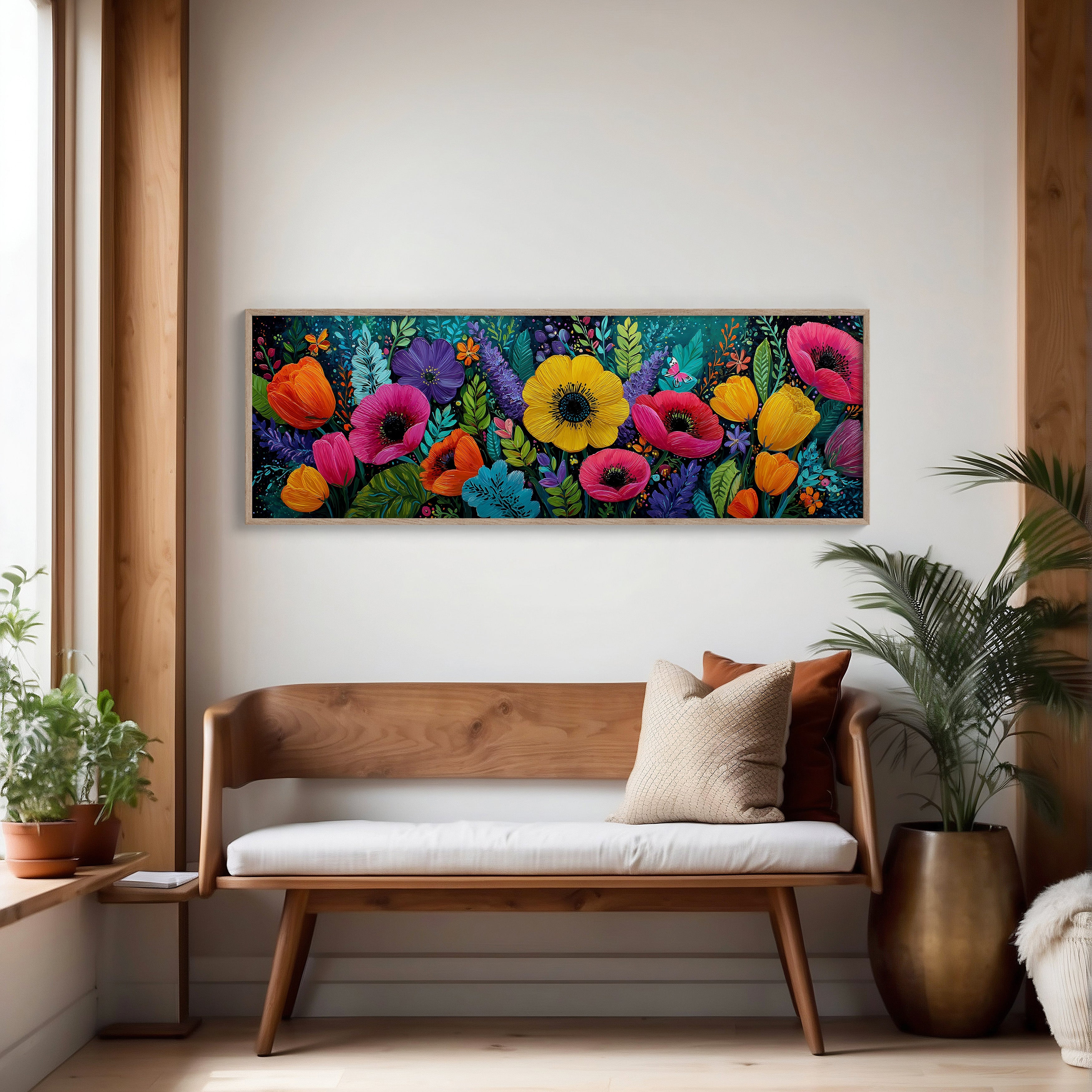 Midnight Garden In Bloom