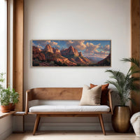 Cathedral Cliffs At Golden Hour