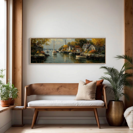 Autumn Harbor In Quiet Light