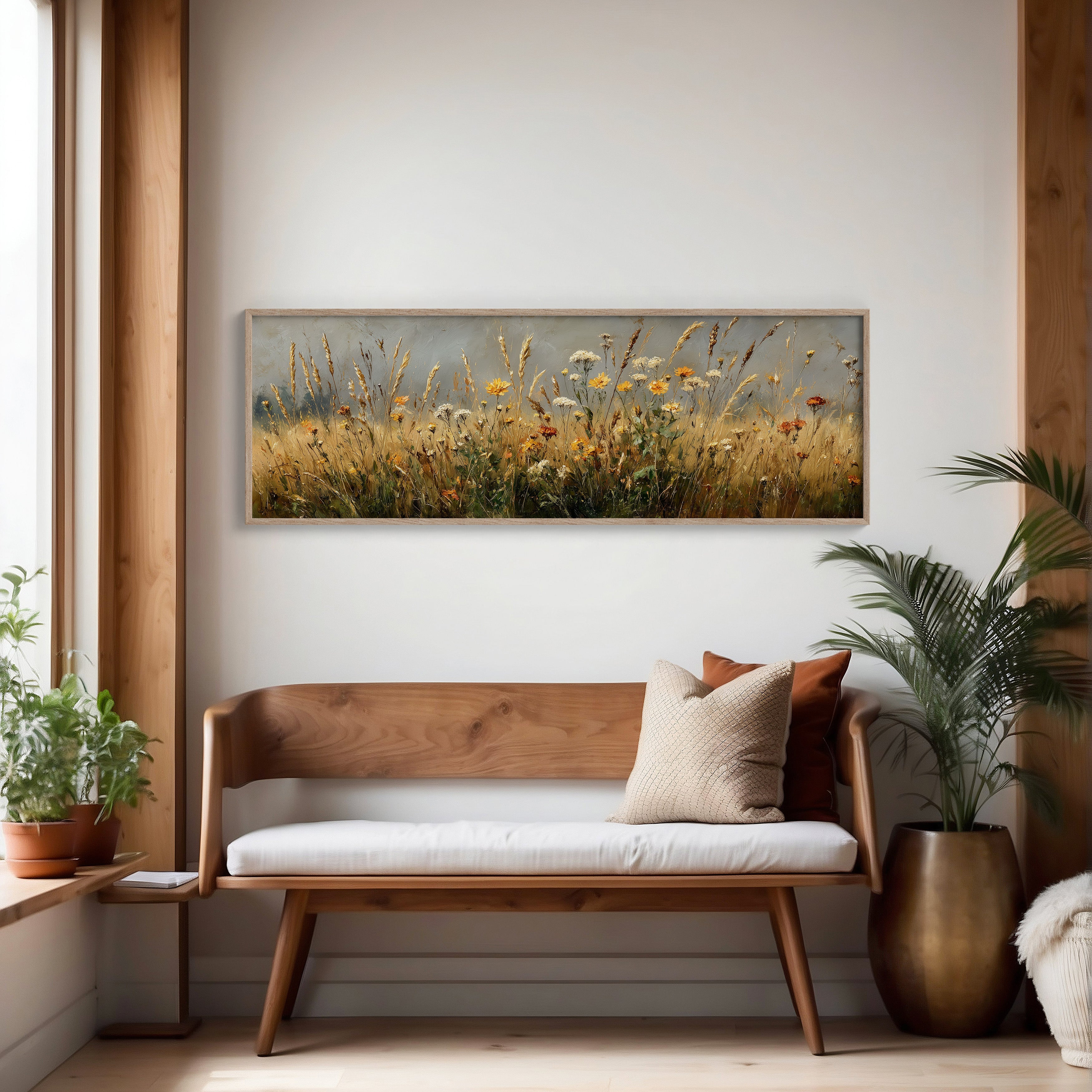Wildflowers In The Golden Field