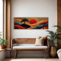 Sunset Over The Painted Hills