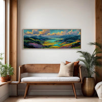 Vibrant Valley Sunrise