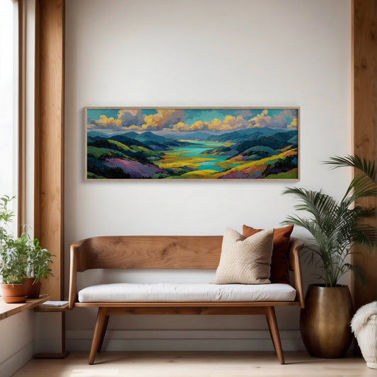 Vibrant Valley Sunrise