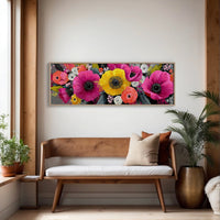 Vibrant Modern Floral Burst