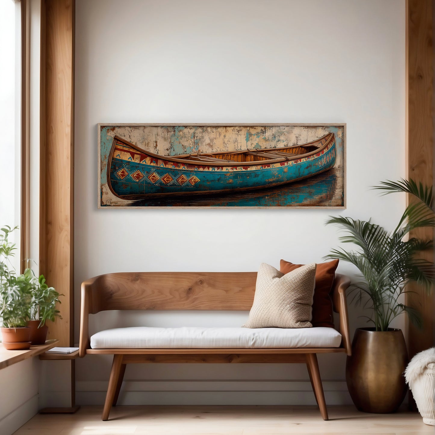 Canoe of Painted Echoes