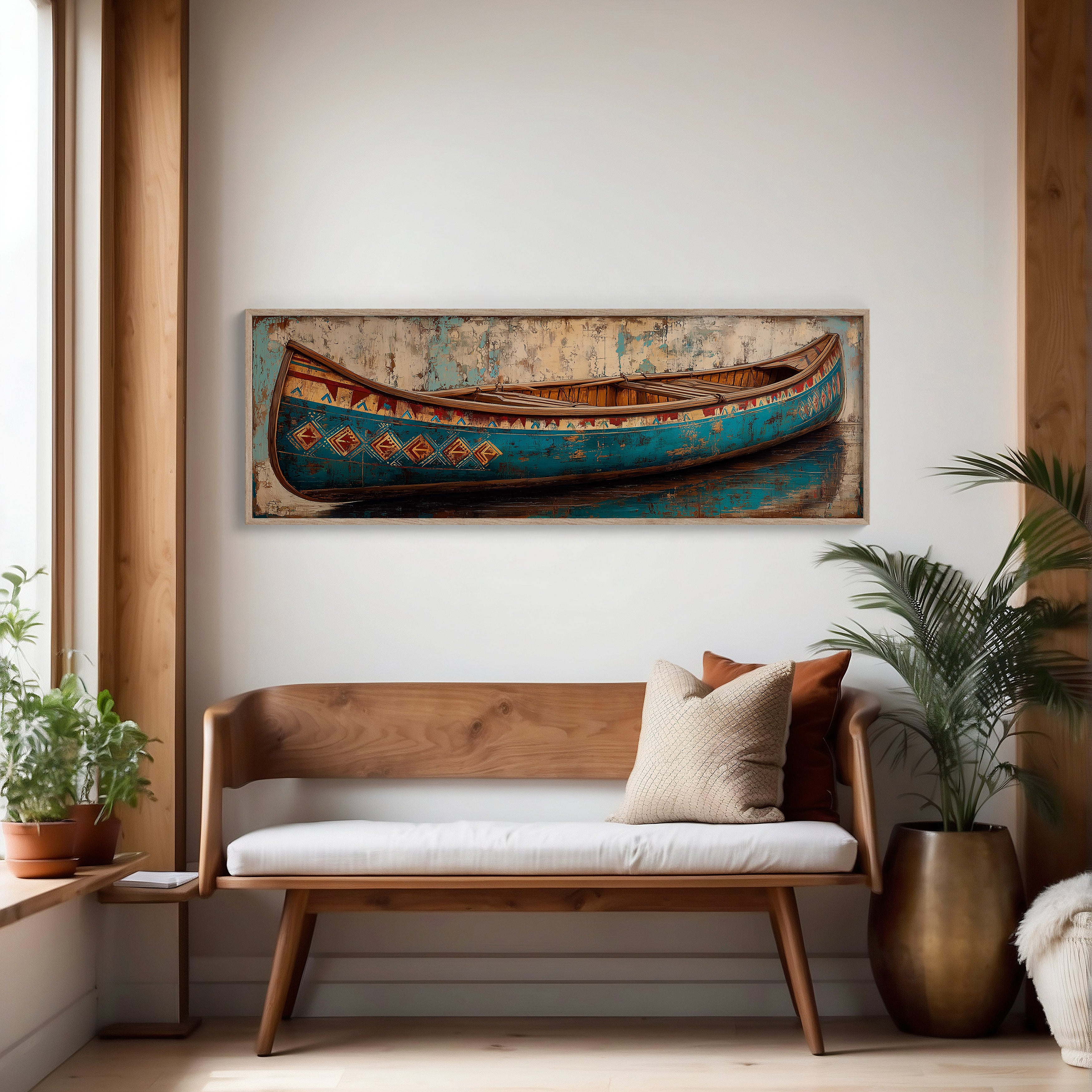 Canoe of Painted Echoes