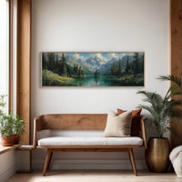 Still Waters Beneath Silver Peaks