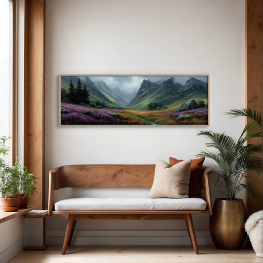 Heather Winds Through the Valley