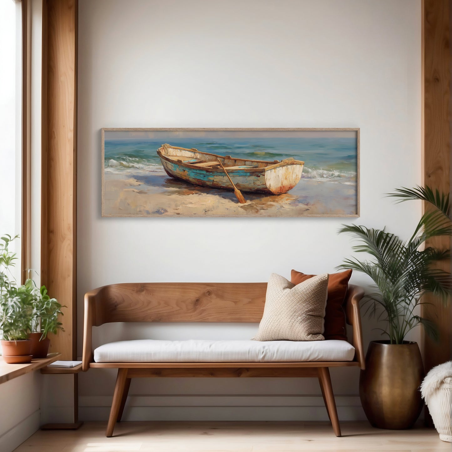 Boat Resting on Quiet Shores