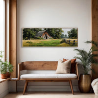 Old Barn in Summer Grass
