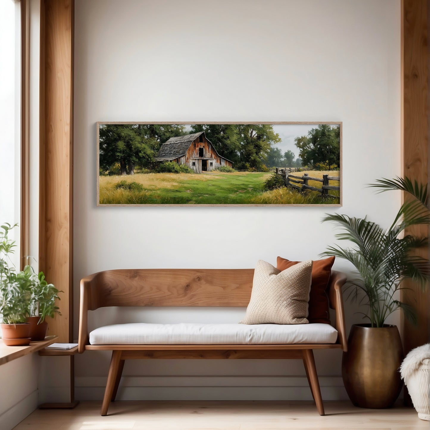 Old Barn in Summer Grass