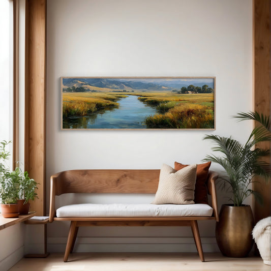 River Through the Golden Valley