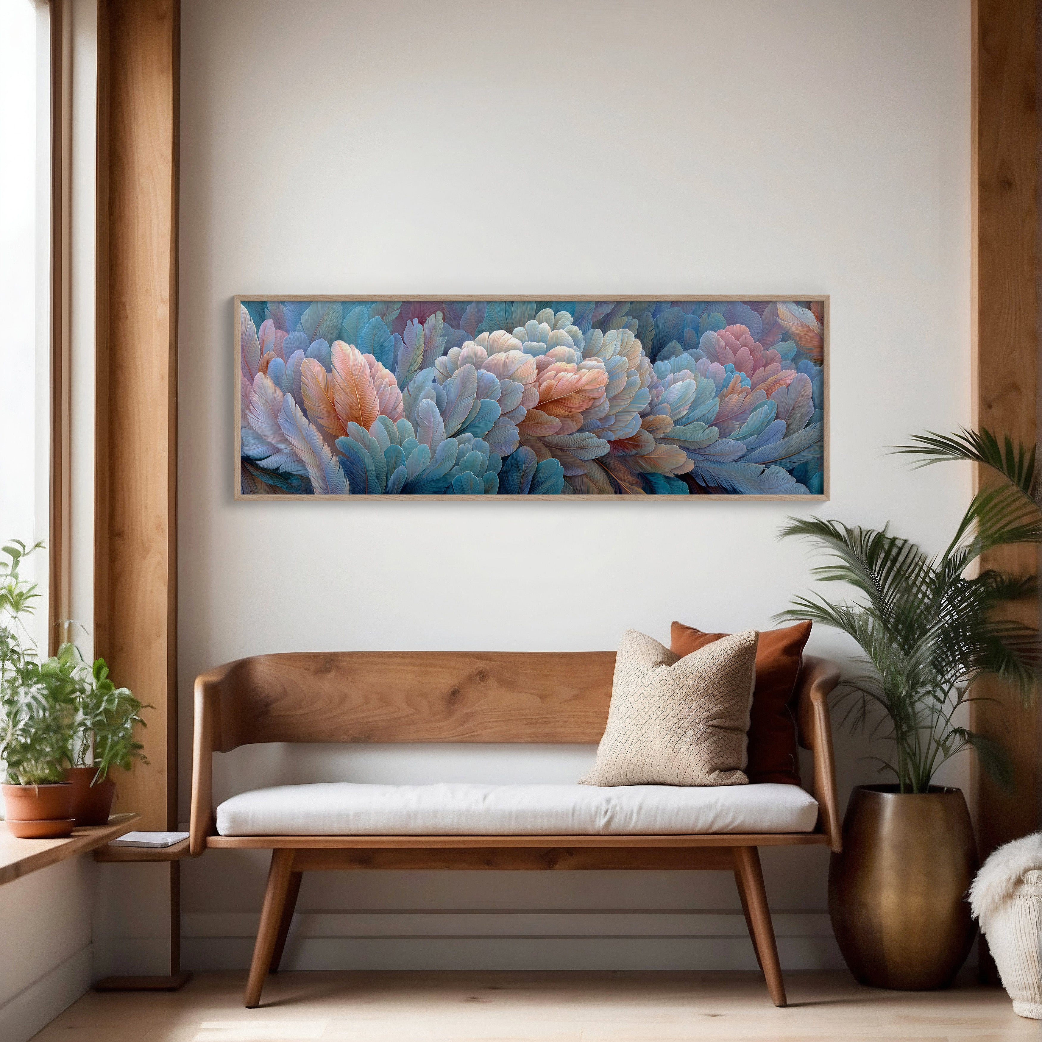 Blossoms of Feathered Light