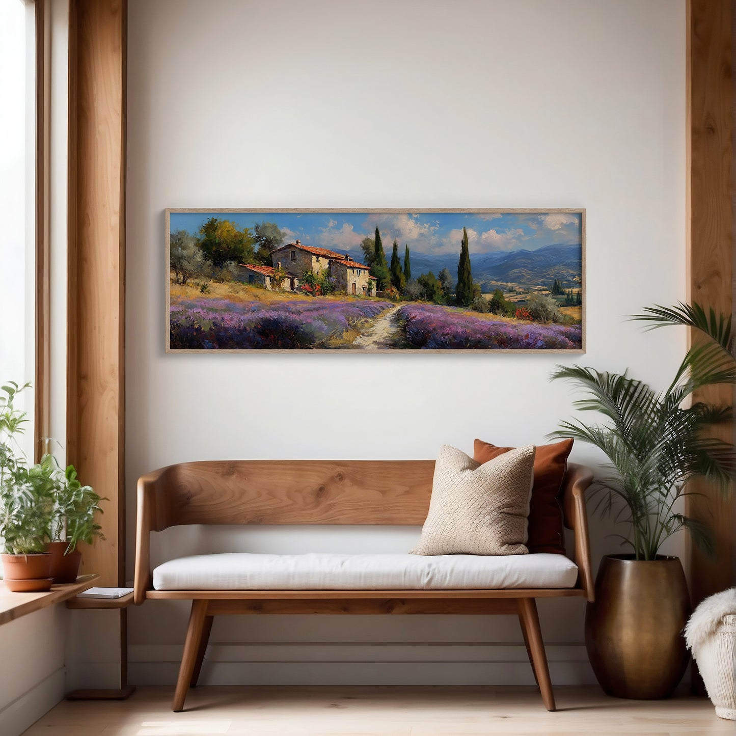 Lavender Path To Quiet Villa