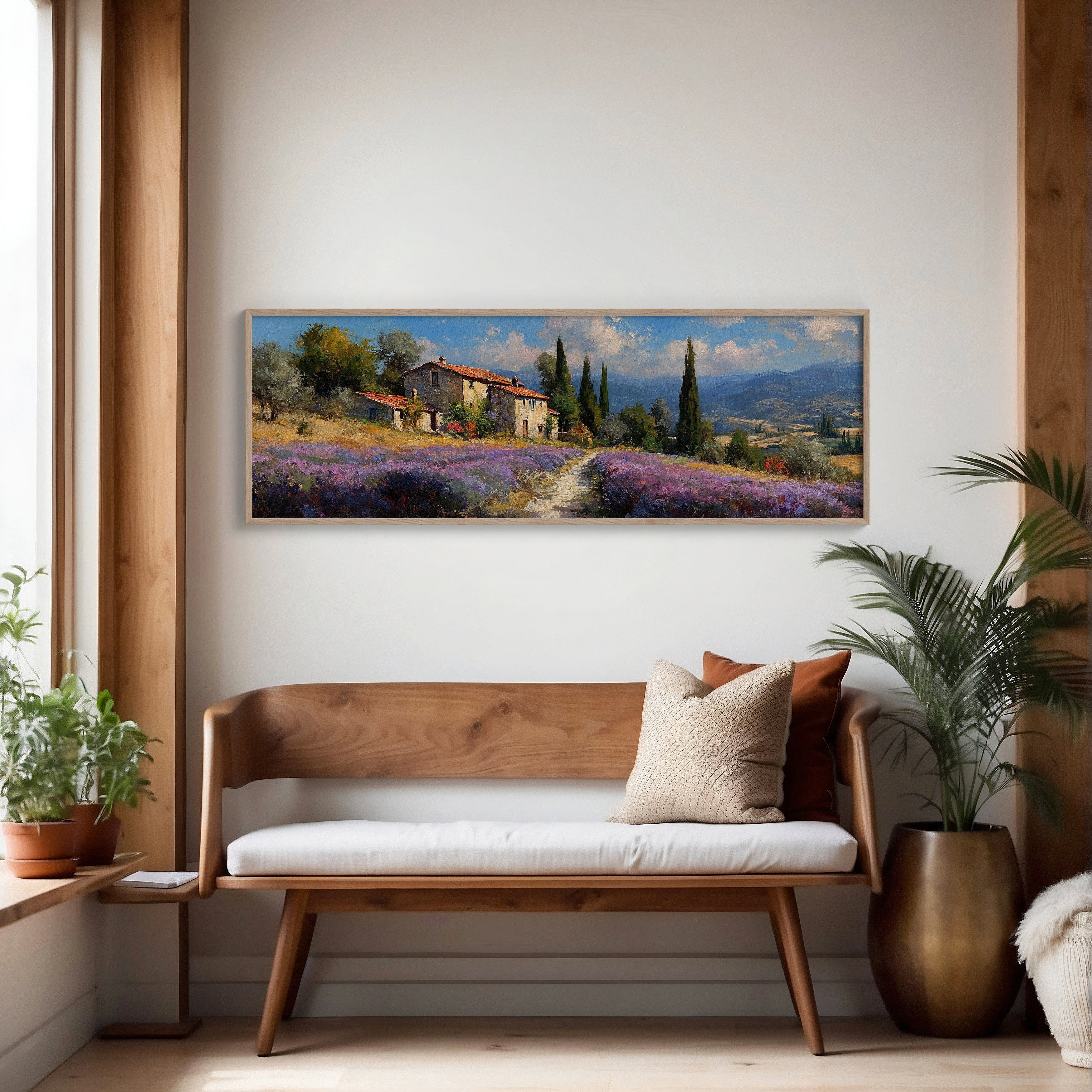 Lavender Path To Quiet Villa