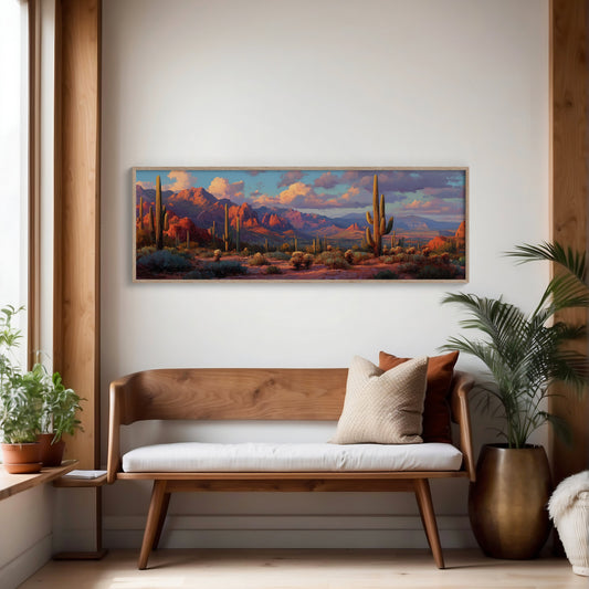 Sunset Over the Red Desert