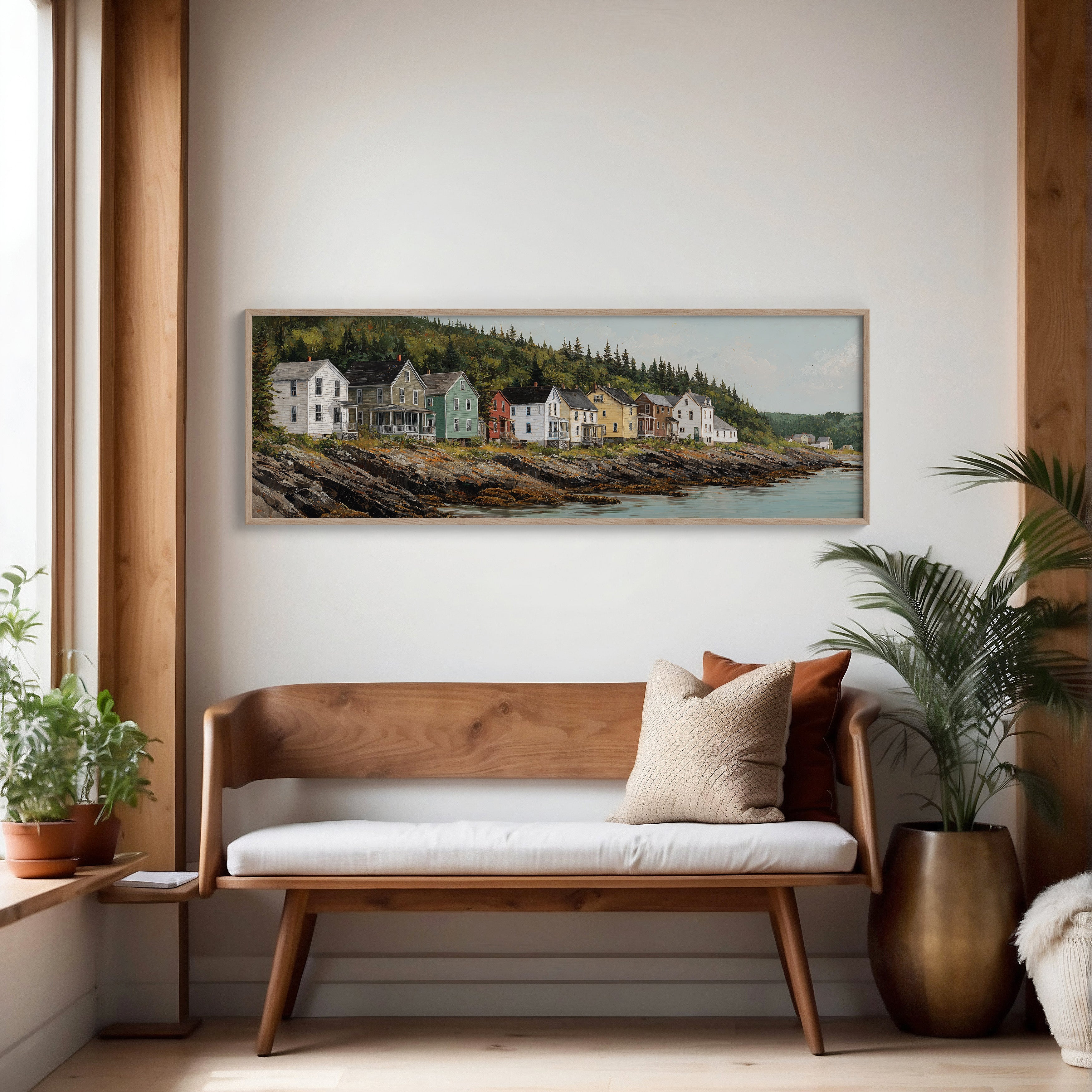 Cliffside Homes by the Quiet Bay