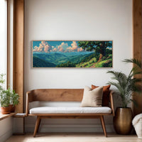 Where the Hills Open to Sky