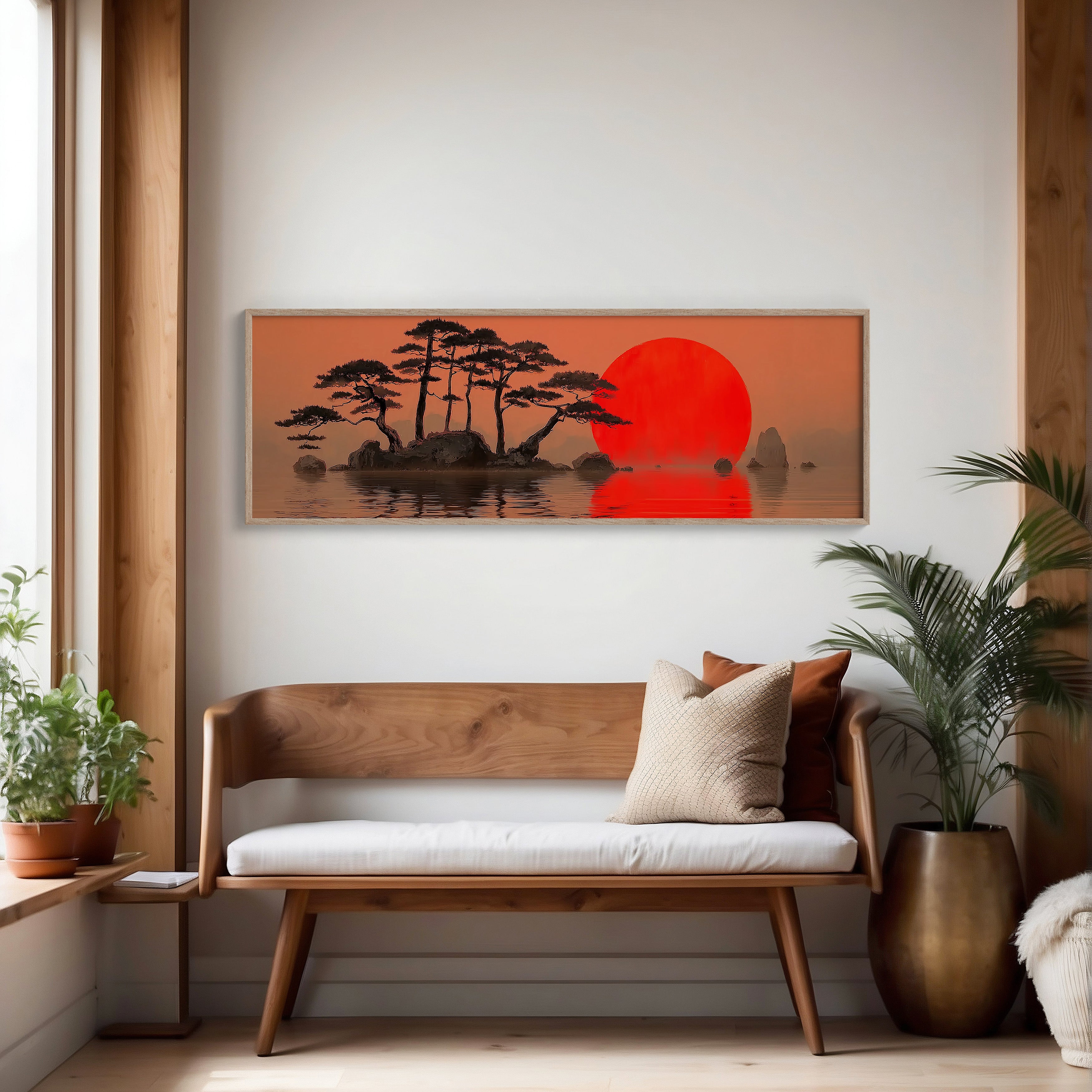 Red Sun Over Silent Pines