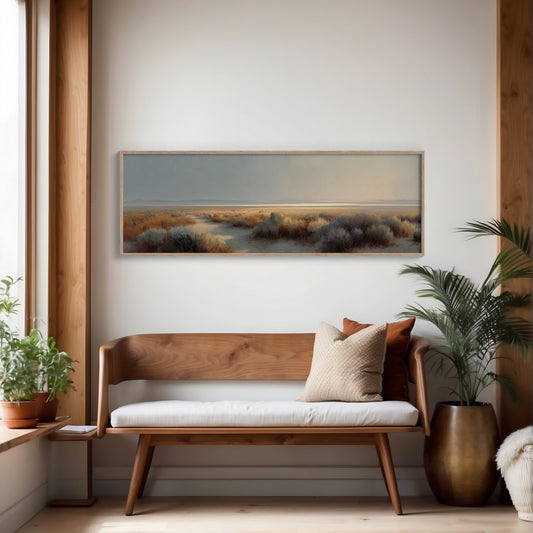 Soft Light Over the Desert Flats