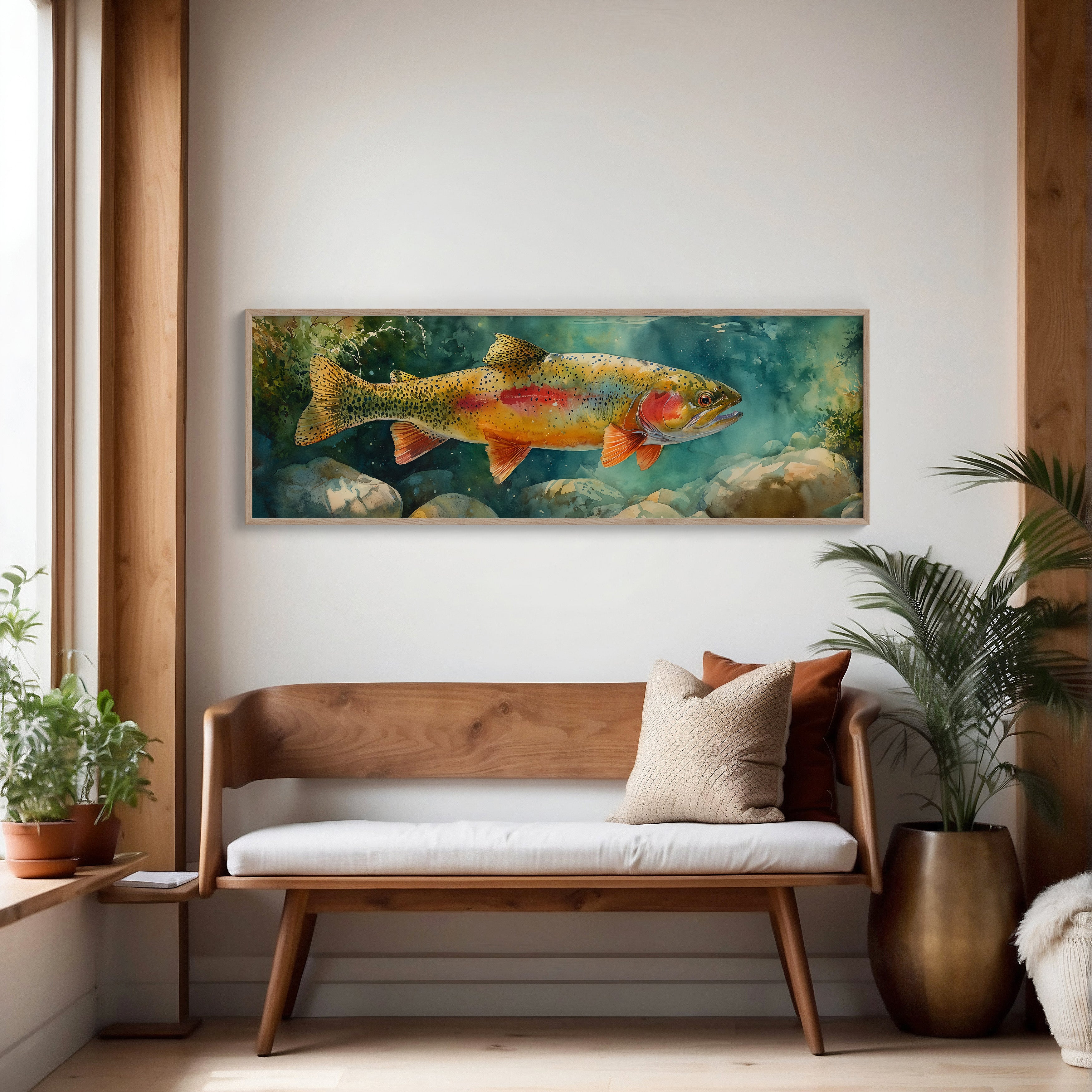 Rainbow Trout in Clear Waters