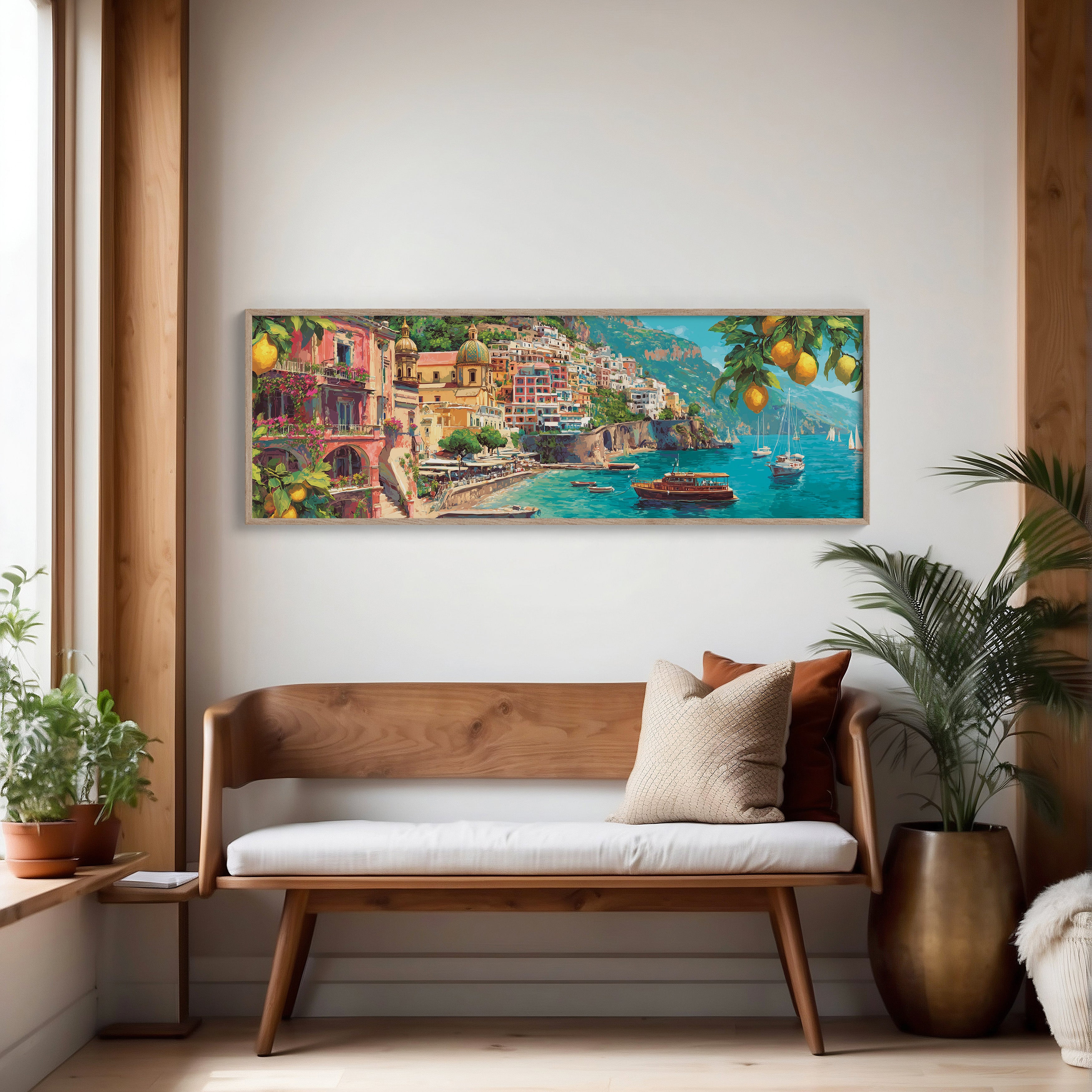 Lemons Above the Amalfi Blue