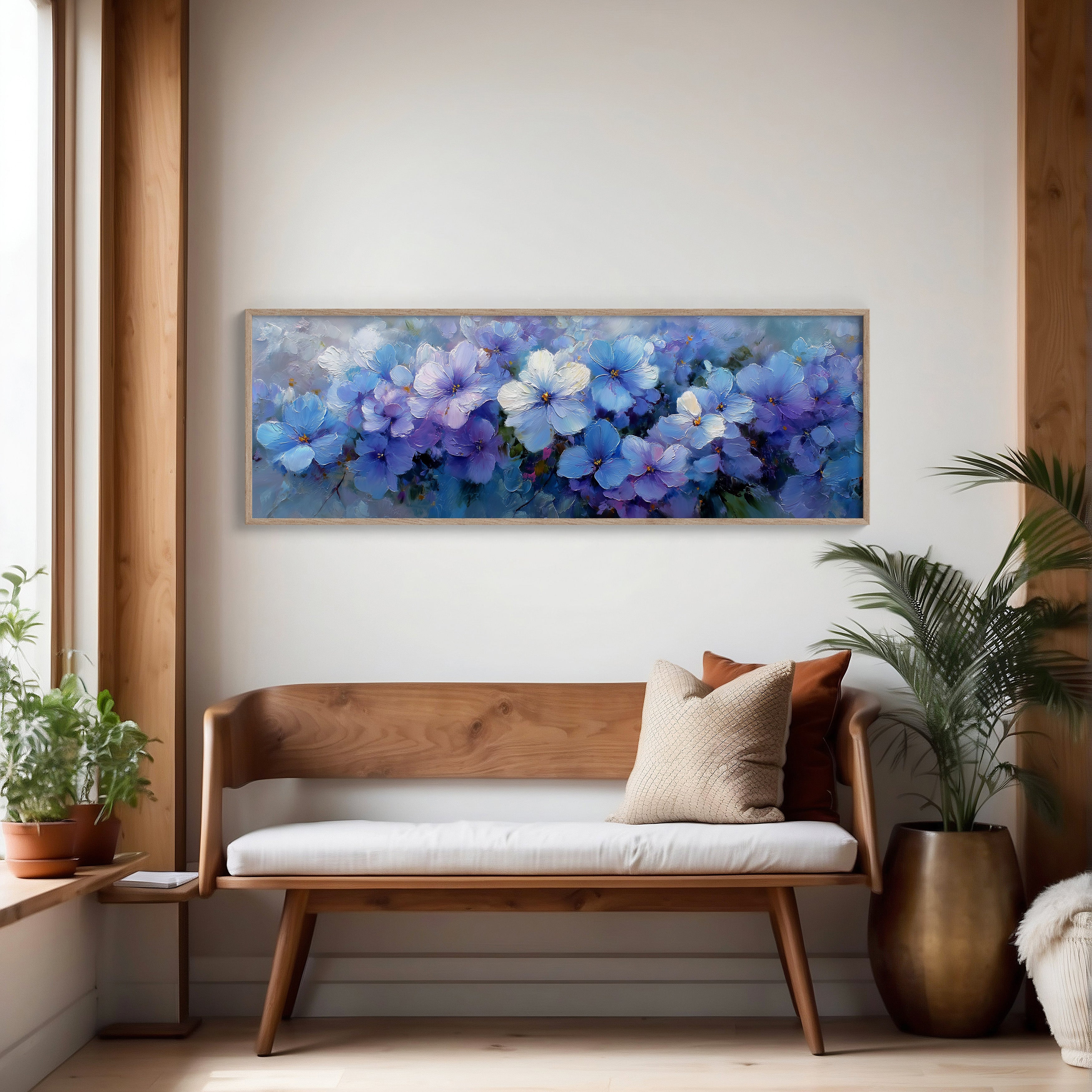 Whispers in Blue Petals