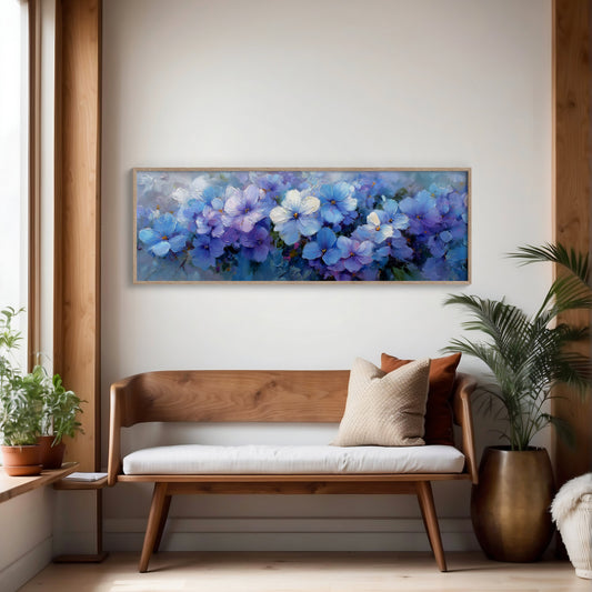 Whispers in Blue Petals