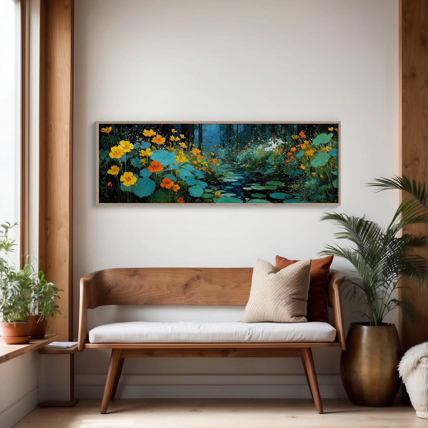 Where the Lilies Drift in Bloom