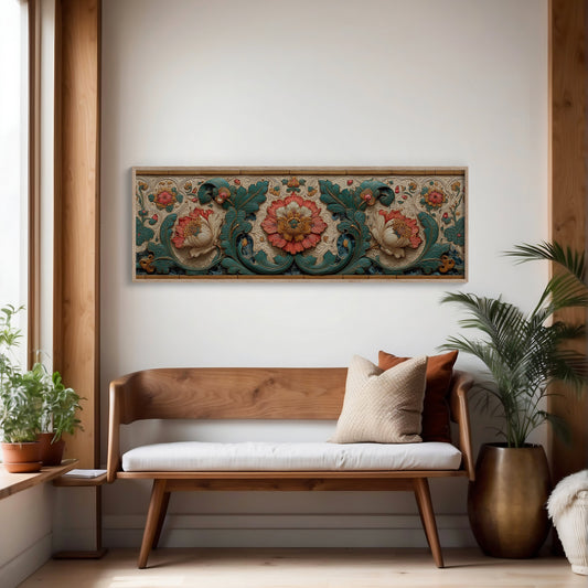 Floral Carvings of Quiet Opulence