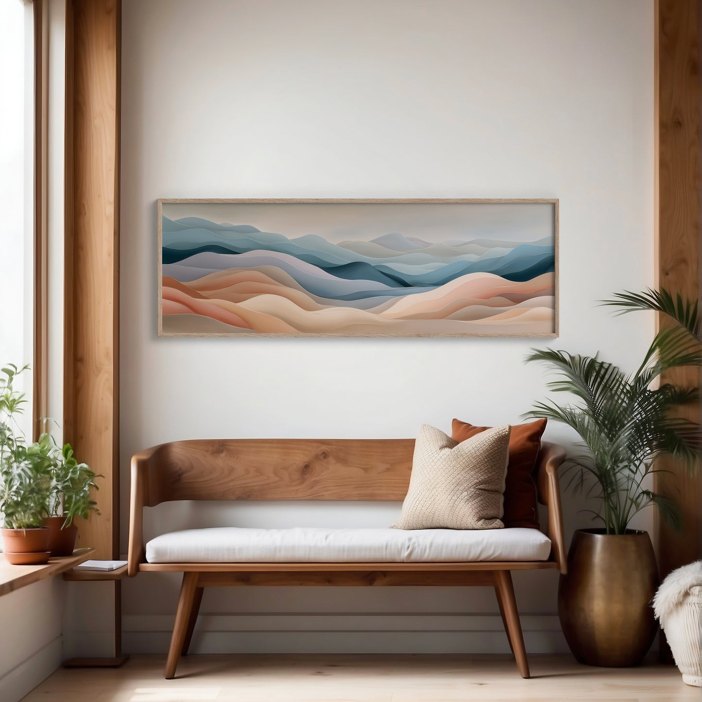 Waves of Dawn Over Quiet Hills