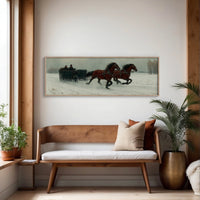 Gallop Through Winter Fields