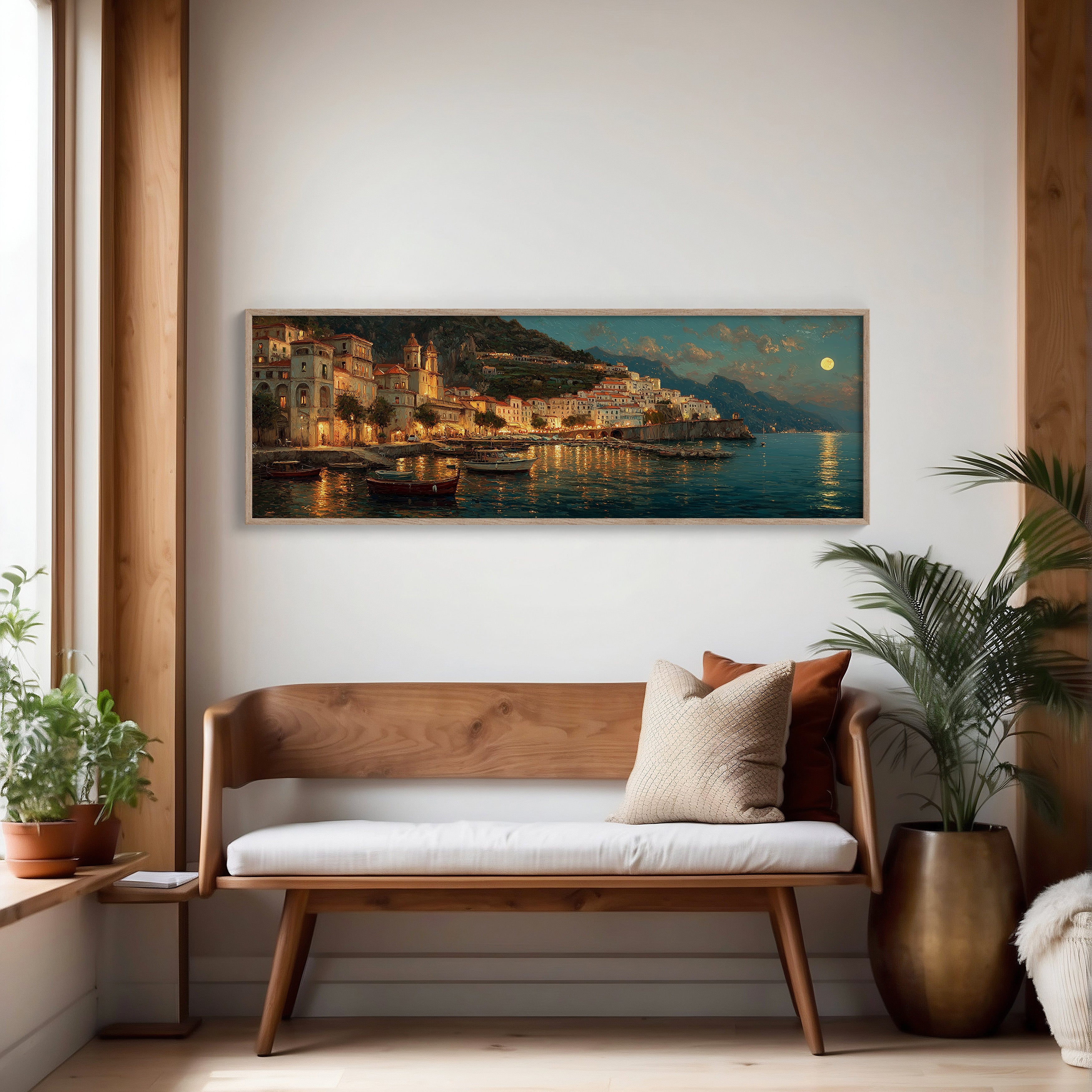 Moonlit Evening on the Amalfi Shore