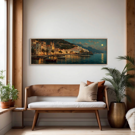 Moonlit Evening on the Amalfi Shore