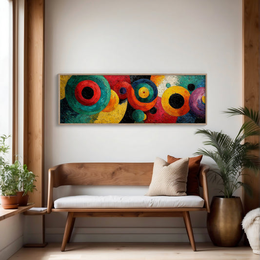 Orbiting Colors in Motion